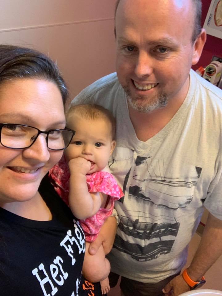 Jazmine with family